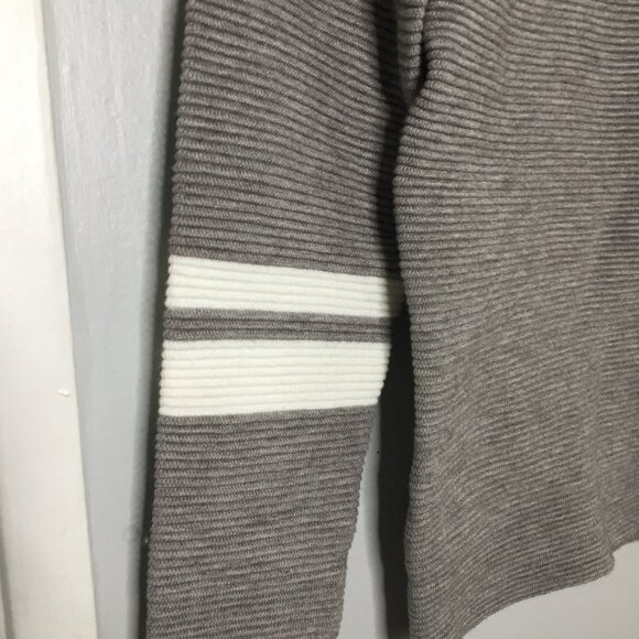 Metric Knits NWT | Knit Pullover Sweater with accent stripes | SMALL - Picture 4 of 11